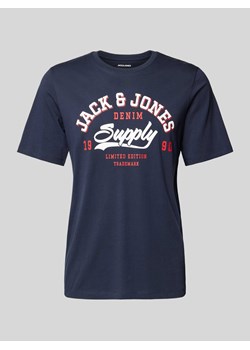 T-shirt z nadrukiem z logo ze sklepu Peek&Cloppenburg  w kategorii T-shirty męskie - zdjęcie 173478712