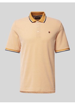 Koszulka polo o kroju regular fit z wyhaftowanym logo model ‘BLUWIN’ ze sklepu Peek&Cloppenburg  w kategorii T-shirty męskie - zdjęcie 173478740