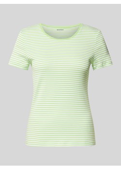 T-shirt z efektem prążkowania ze sklepu Peek&Cloppenburg  w kategorii Bluzki damskie - zdjęcie 173478762