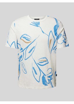 T-shirt z okrągłym dekoltem model ‘BLAPALMA’ ze sklepu Peek&Cloppenburg  w kategorii T-shirty męskie - zdjęcie 173478801