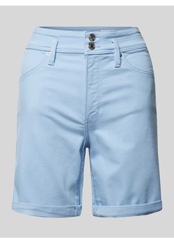 Szorty jeansowe o kroju regular fit ze szlufkami na pasek ze sklepu Peek&Cloppenburg  w kategorii Szorty - zdjęcie 173478810