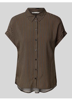 Bluzka koszulowa ze wzorem w paski ze sklepu Peek&Cloppenburg  w kategorii Koszule damskie - zdjęcie 173478812