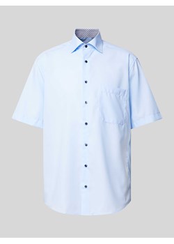 Koszula biznesowa o kroju comfort fit z kołnierzykiem typu kent ze sklepu Peek&Cloppenburg  w kategorii Koszule męskie - zdjęcie 173478863