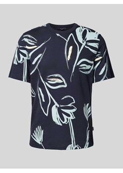 T-shirt z okrągłym dekoltem model ‘BLAPALMA’ ze sklepu Peek&Cloppenburg  w kategorii T-shirty męskie - zdjęcie 173478881