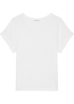 Marc O&apos;Polo Koszulka w kolorze białym ze sklepu Limango Polska w kategorii Bluzki damskie - zdjęcie 173479490
