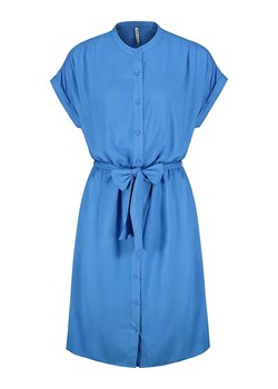 Fresh Made Sukienka w kolorze niebieskim ze sklepu Limango Polska w kategorii Spódnice - zdjęcie 173480060