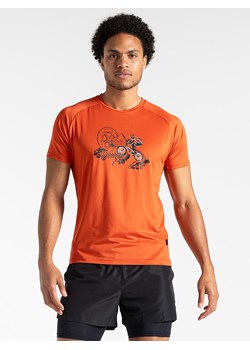 Dare 2b Koszulka sportowa &quot;Tech&quot; w kolorze pomarańczowym ze sklepu Limango Polska w kategorii T-shirty męskie - zdjęcie 173480490