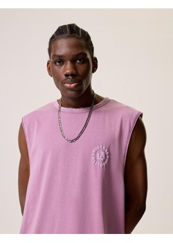 Koszulka TANK RAW Purpurowy S ze sklepu Diverse w kategorii T-shirty męskie - zdjęcie 173481440