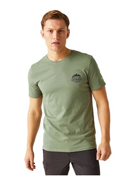 Regatta Koszulka &quot;Breezed IV&quot; w kolorze khaki ze sklepu Limango Polska w kategorii T-shirty męskie - zdjęcie 173482034