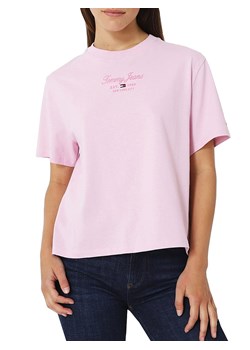 Tommy Hilfiger Koszulka w kolorze jasnoróżowym ze sklepu Limango Polska w kategorii Bluzki damskie - zdjęcie 173482050