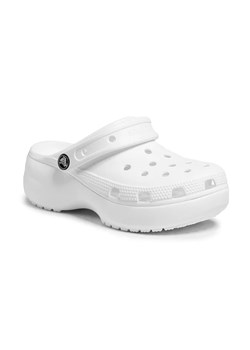 CROCS Klapki damskie Classic Platform białe ze sklepu taniesportowe.pl w kategorii Klapki damskie - zdjęcie 173498083