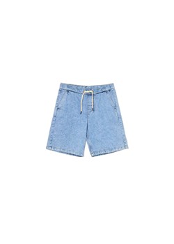Cropp - Jeansowe spodenki loose - niebieski - id: 8601Y-50J - marki Cropp - 173501303 Cropp - Jeansowe spodenki loose - niebieski ze sklepu Cropp w kategorii Spodenki męskie - zdjęcie 173501303