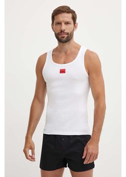 HUGO t-shirt męski kolor biały 50515657 ze sklepu ANSWEAR.com w kategorii T-shirty męskie - zdjęcie 173501842