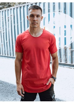 T-shirt męski czerwony Dstreet RX4612z ze sklepu DSTREET.PL w kategorii T-shirty męskie - zdjęcie 173502243