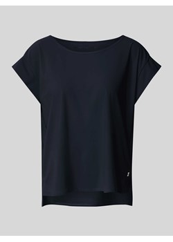 T-shirt z aplikacją z logo model ‘GRIT’ ze sklepu Peek&Cloppenburg  w kategorii Bluzki damskie - zdjęcie 173504134