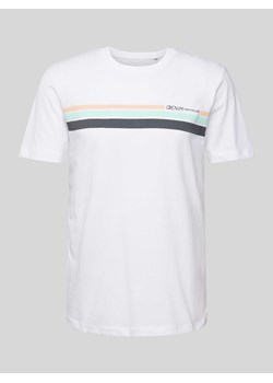 T-shirt z nadrukiem z logo ze sklepu Peek&Cloppenburg  w kategorii T-shirty męskie - zdjęcie 173504290