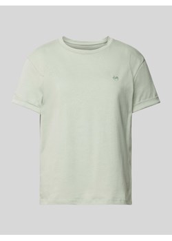 T-shirt z haftem model ‘SERZ’ ze sklepu Peek&Cloppenburg  w kategorii Bluzki damskie - zdjęcie 173504434