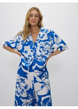Reserved - Koszula z wikozą - niebieski ze sklepu Reserved w kategorii Koszule damskie - zdjęcie 173505353