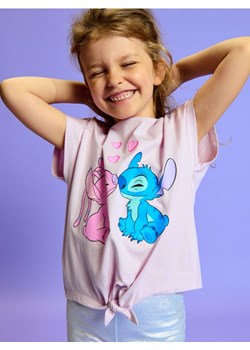 Sinsay - Koszulka Stitch - fioletowy ze sklepu Sinsay w kategorii Bluzki dziewczęce - zdjęcie 173506130