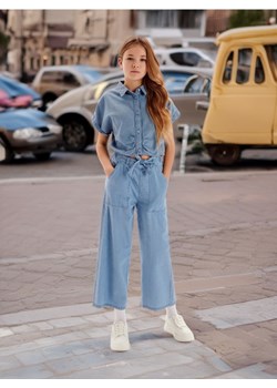 Sinsay - Koszula jeansowa - niebieski ze sklepu Sinsay w kategorii Koszule dziewczęce - zdjęcie 173506244