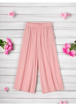 Sinsay - Spodnie z wiskozy - różowy ze sklepu Sinsay w kategorii Spodnie damskie - zdjęcie 173506251