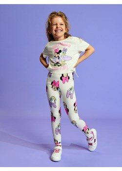 Sinsay - Legginsy Disney - kremowy ze sklepu Sinsay w kategorii Spodnie dziewczęce - zdjęcie 173506261