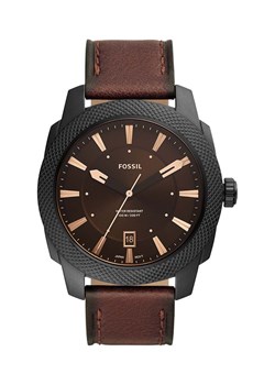 Fossil zegarek męski kolor czarny ze sklepu ANSWEAR.com w kategorii Zegarki - zdjęcie 173506504