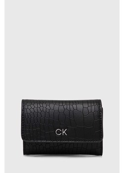 Calvin Klein portfel damski kolor czarny K60K612636 ze sklepu ANSWEAR.com w kategorii Portfele damskie - zdjęcie 173506643