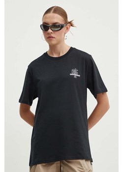 Converse t-shirt bawełniany kolor czarny z nadrukiem 10027155-A01 ze sklepu ANSWEAR.com w kategorii T-shirty męskie - zdjęcie 173506833