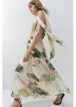 H & M - Sukienka na jedno ramię - Beżowy ze sklepu H&M w kategorii Sukienki - zdjęcie 173507314
