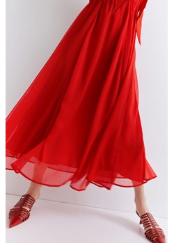 H & M - Klapki z ostrymi czubkami - Czerwony ze sklepu H&M w kategorii Spódnice - zdjęcie 173507320