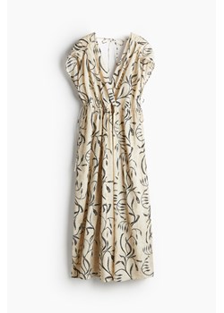 H & M - Bawełniana sukienka oversize - Biały ze sklepu H&M w kategorii Sukienki - zdjęcie 173507340
