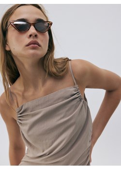 Reserved - Okulary przeciwsłoneczne - brązowy ze sklepu Reserved w kategorii Okulary przeciwsłoneczne damskie - zdjęcie 173511062