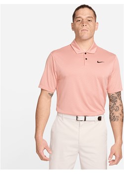 Męska koszulka polo do golfa Dri-FIT Nike Tour - Pomarańczowy ze sklepu Nike poland w kategorii T-shirty męskie - zdjęcie 173513320