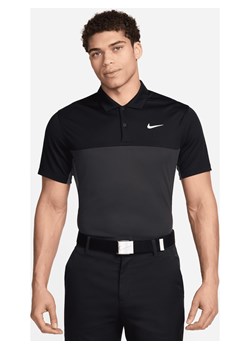 Męska koszulka polo do golfa Dri-FIT Nike Victory+ - Czerń ze sklepu Nike poland w kategorii T-shirty męskie - zdjęcie 173513330