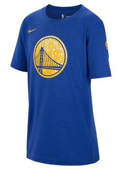 T-shirt dla dużych dzieci (chłopców) Nike NBA Golden State Warriors Essential - Niebieski ze sklepu Nike poland w kategorii T-shirty chłopięce - zdjęcie 173513341