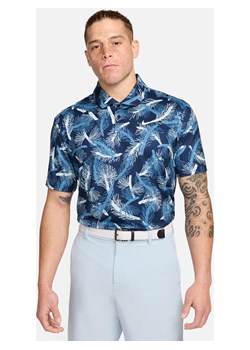 Męska koszulka polo do golfa Dri-FIT Nike Tour - Niebieski ze sklepu Nike poland w kategorii T-shirty męskie - zdjęcie 173513342