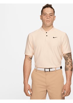 Męska koszulka polo do golfa Dri-FIT Nike Tour - Brązowy ze sklepu Nike poland w kategorii T-shirty męskie - zdjęcie 173513343