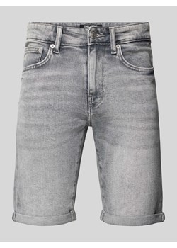Szorty jeansowe o kroju slim fit z 5 kieszeniami model ‘PLY’ ze sklepu Peek&Cloppenburg  w kategorii Spodenki męskie - zdjęcie 173513713