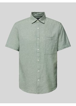 Koszula casualowa o kroju regular fit z kieszenią na piersi ze sklepu Peek&Cloppenburg  w kategorii Koszule męskie - zdjęcie 173513720