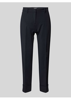 Spodnie materiałowe o kroju regular fit w kant model ‘KRYSTAL’ ze sklepu Peek&Cloppenburg  w kategorii Spodnie damskie - zdjęcie 173513811