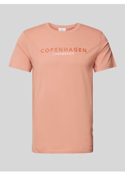 T-shirt z nadrukiem z logo model ‘Copenhagen’ ze sklepu Peek&Cloppenburg  w kategorii T-shirty męskie - zdjęcie 173513870