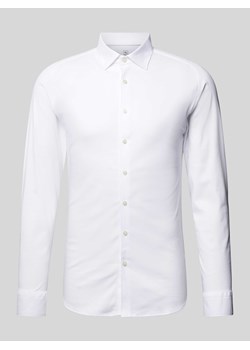 Koszula biznesowa o kroju slim fit z kołnierzykiem typu kent ze sklepu Peek&Cloppenburg  w kategorii Koszule męskie - zdjęcie 173513894