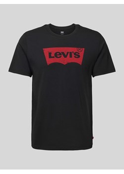 T-shirt z nadrukiem z logo model ‘SETIN’ ze sklepu Peek&Cloppenburg  w kategorii T-shirty męskie - zdjęcie 173514034