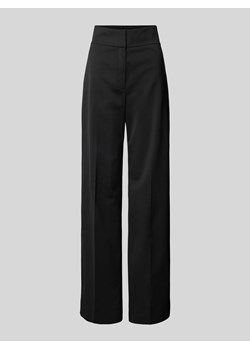 Spodnie w jednolitym kolorze model ‘HIMIA’ ze sklepu Peek&Cloppenburg  w kategorii Spodnie damskie - zdjęcie 173514043