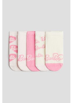 H & M - 5-pack trainer socks - Różowy ze sklepu H&M w kategorii Skarpetki dziecięce - zdjęcie 173514294
