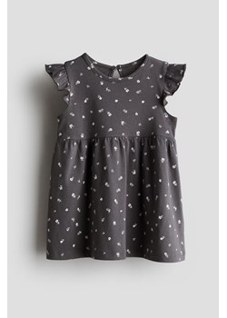 H & M - Dżersejowa sukienka - Szary ze sklepu H&M w kategorii Sukienki dziewczęce - zdjęcie 173514360