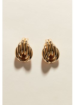 H & M - Karbowane kolczyki - Złoty ze sklepu H&M w kategorii Kolczyki - zdjęcie 173514413