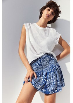 H & M - Spódnica z elastycznym marszczeniem - Niebieski ze sklepu H&M w kategorii Spódnice - zdjęcie 173514424