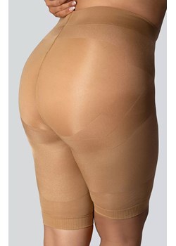 Szorty wyszczuplające ze średnim stanem ciemnobeżowe Smoothwear, Kolor ciemny beż (golden pearl), Rozmiar 8/9, Mona Queen Size ze sklepu Primodo w kategorii Bielizna wyszczuplająca - zdjęcie 173515202